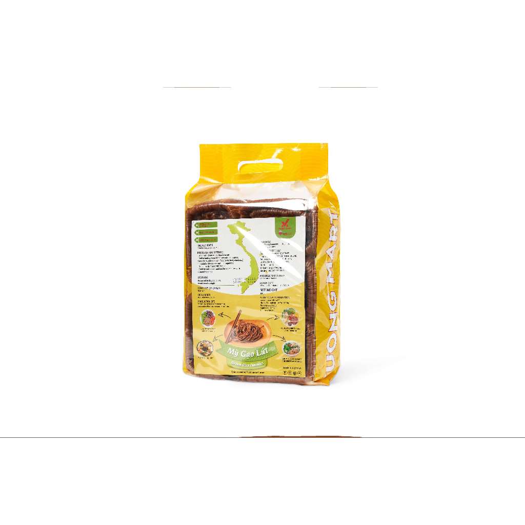 Mỳ Gạo Lứt Vượng Food đặc sản Bắc Giang - Việt Nam 600g- 1kg