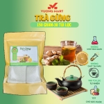 Trà gừng 150 Gram,( 30 túi lọc x5g) gừng khô nguyên chất Vượng Mart