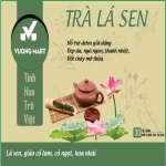 Trà lá sen 150 Gram ( 30 túi lọc x5g) (hỗ trợ detox giữ dáng, đẹp da, ngủ ngon, thanh nhiệt, đốt cháy mỡ thừa)